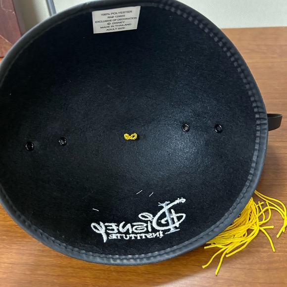 Disney Institute Graduation Cap w/Mickey Ears & Tassel - Picture 4 of 7